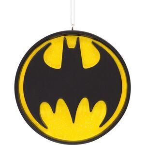 New w/ Tag HALLMARK Batman Bat Signal Heavy Resin Ornament  *Great Gift Idea*